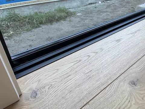 Timber flooring installation detail